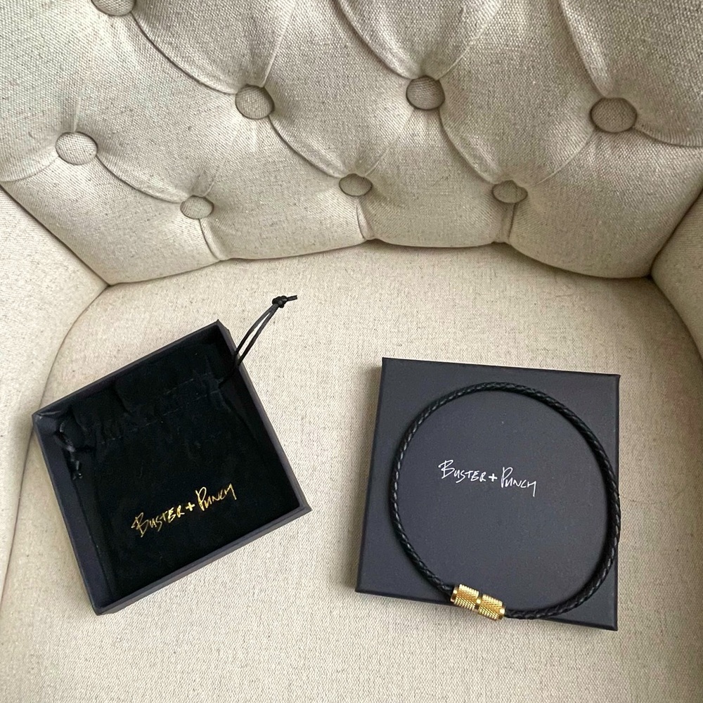 Buster and punch double rope bracelet